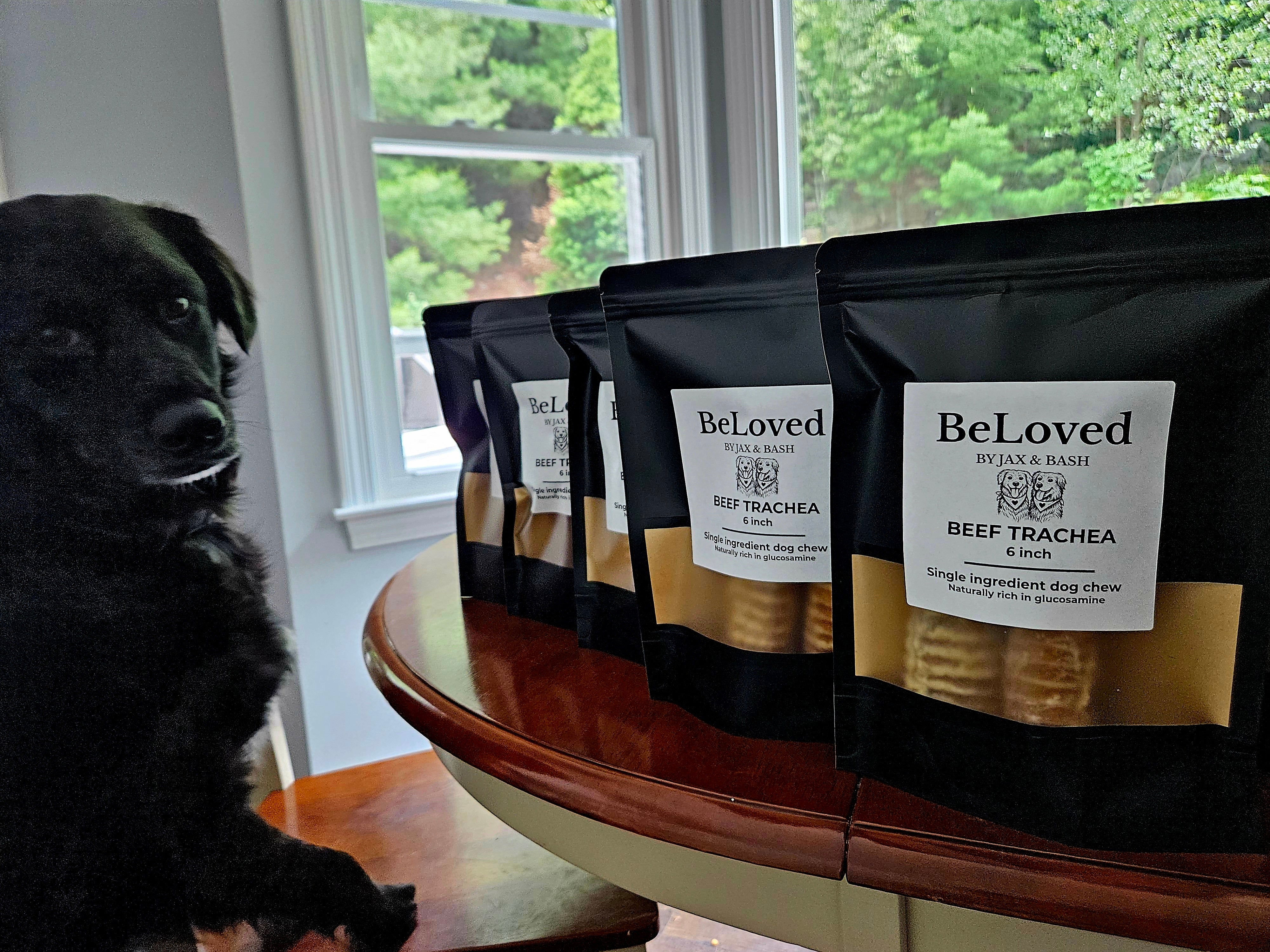 BeLoved Beef Trachea - Single Ingredient Dog Chews 2 Pack